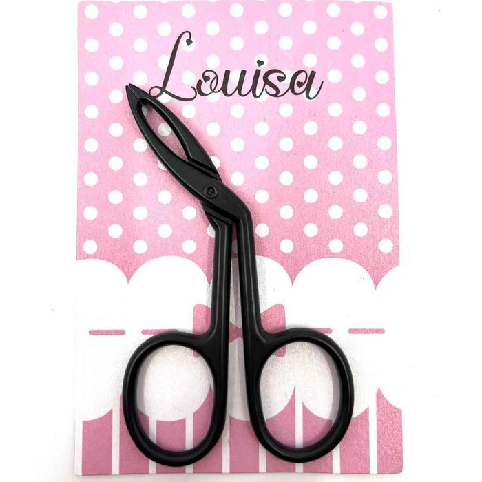 Picture of Louisa 297425 Professional Eyebrow Pliers&#44; Black