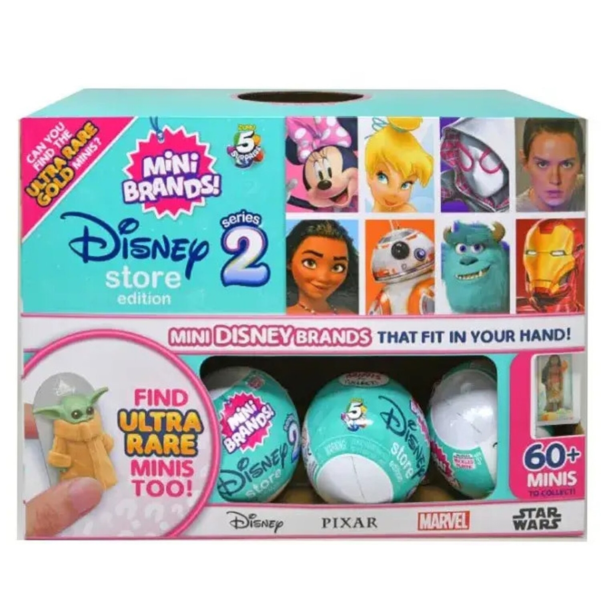 Picture of Zuru 304791 10 x 10 x 10 cm 5 Surprise Disney Store Mini Brands Series 2 Toys