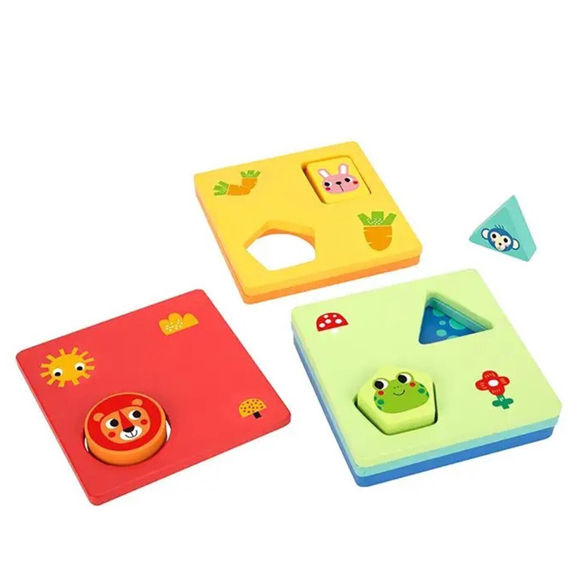 Picture of Tooky Toy 300295 13 x 13 x 5 cm Logic Game&#44; Shapes