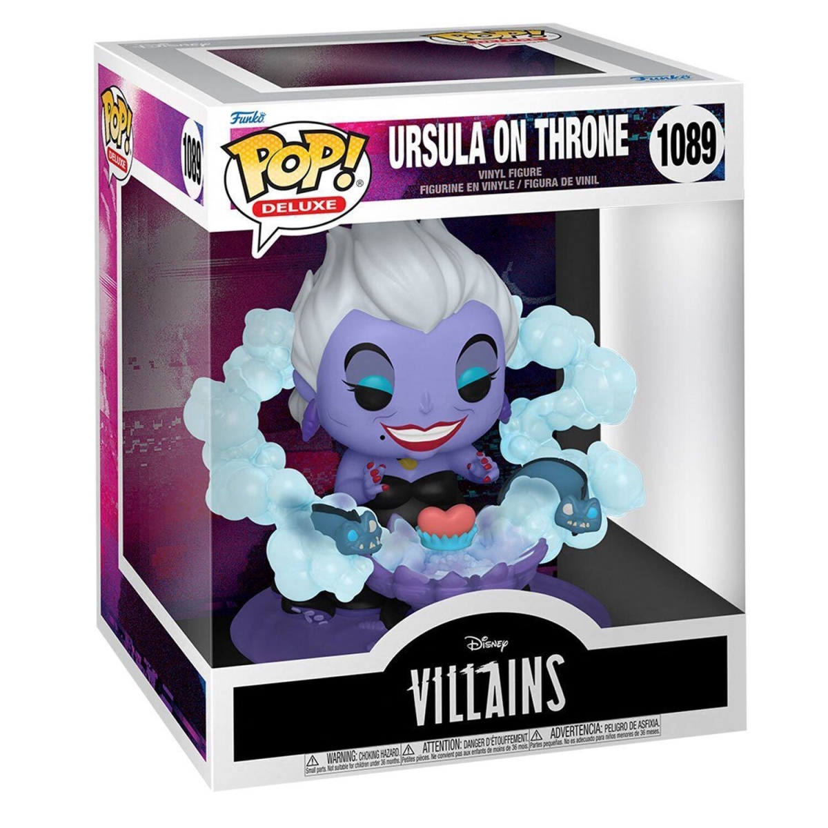 Picture of Funko 304456 21 x 17 x 14 cm Pop Deluxe Villains Ursula on Throne Toy Figures