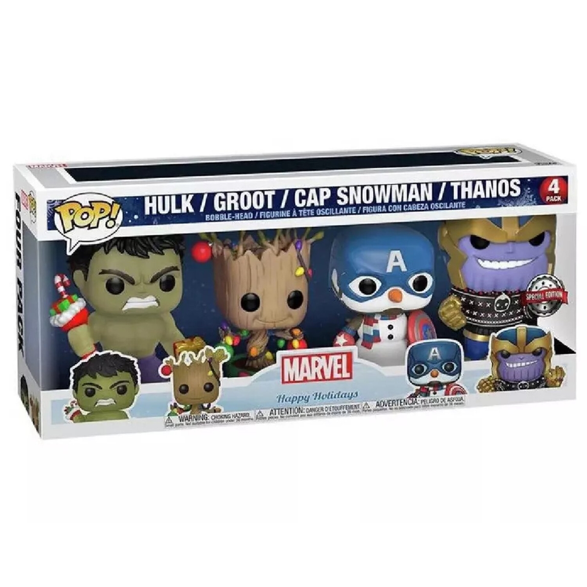 Picture of Funko 304457 16 x 35 x 9 cm Pop Marvel Holiday Toy Figures