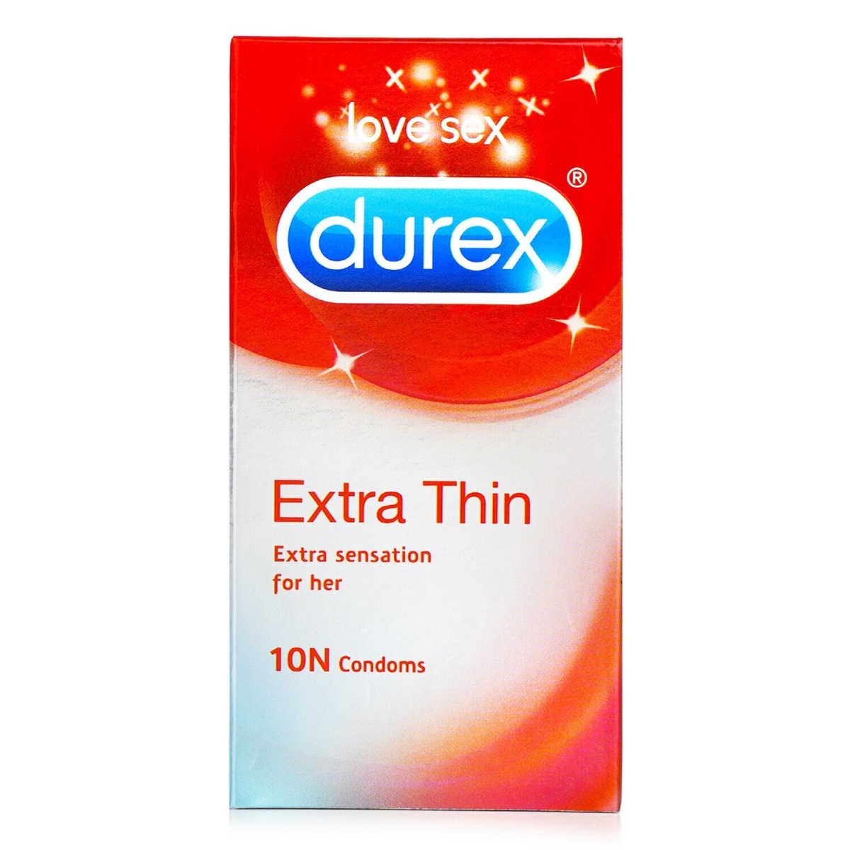 Picture of Durex 301694 10 Piece Extra Thin Condoms
