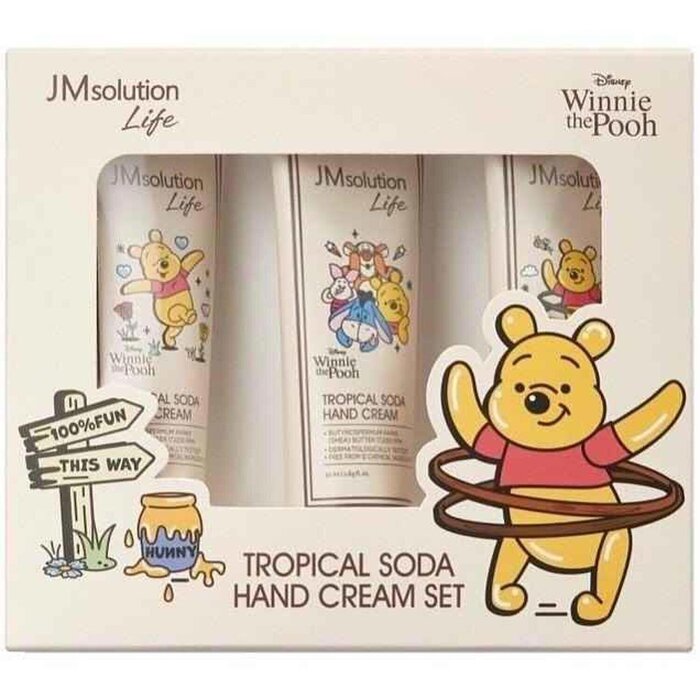 Picture of JM Solution 308349 50 ml Disney Winnie the Pooh Tropical Soda Hand Cream Set