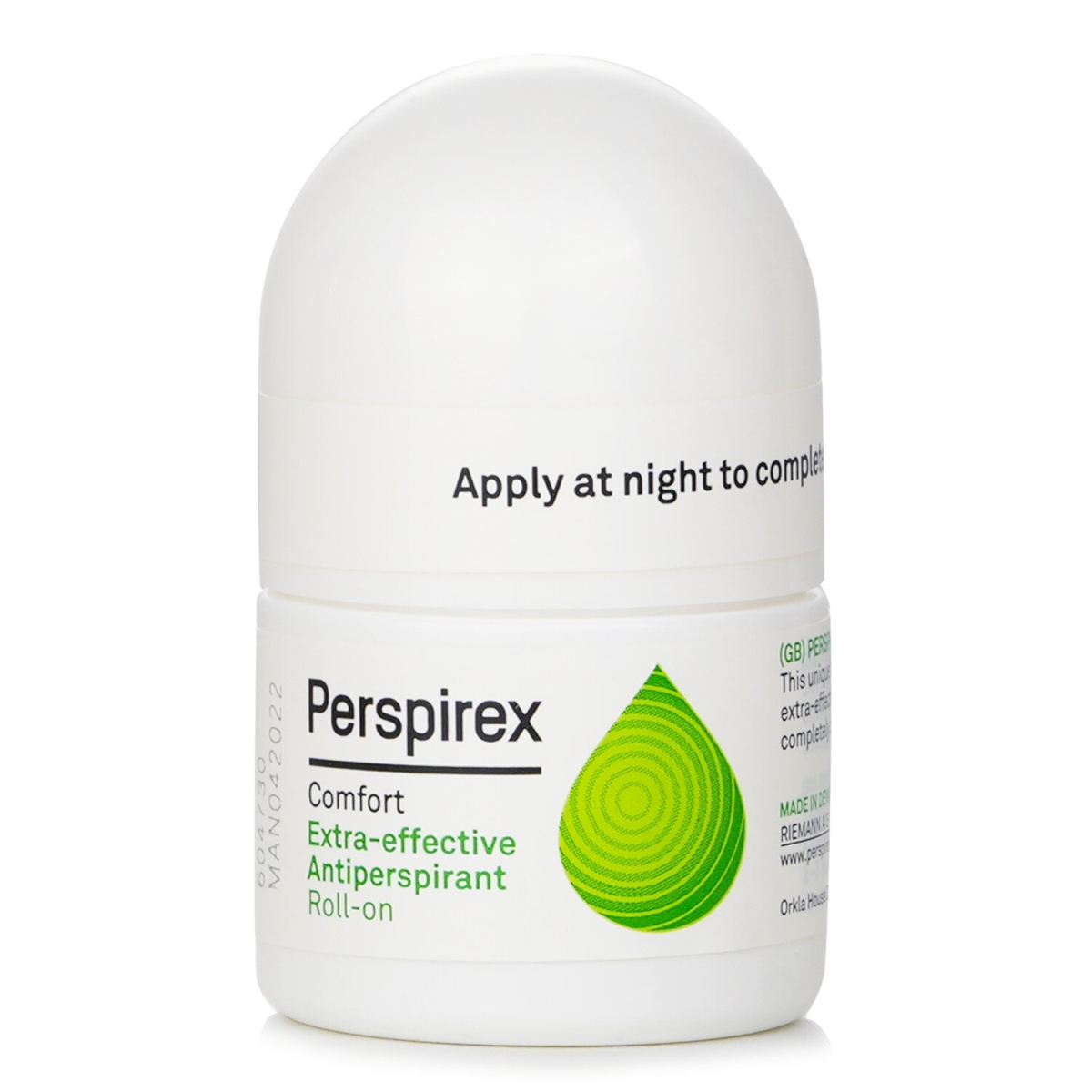 Picture of Perspirex 309528 20 ml Comfort Extra Effective Antiperspirant Roll-on Deoderant