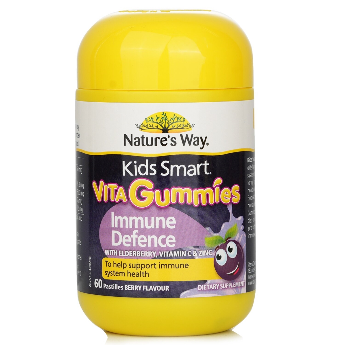 Picture of Natures Way 310150 Kids Smart Vita Immune Defence Gummies&#44; 60 Pastilles