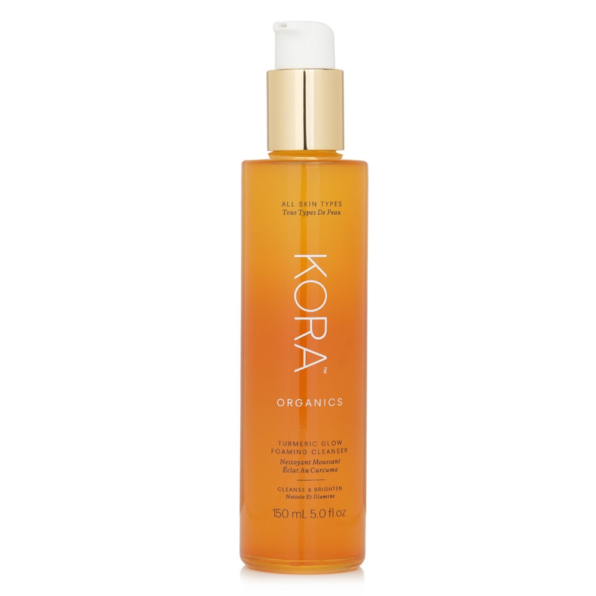 Picture of Kora Organics 304342 150 ml Turmeric Glow Foaming Cleanser