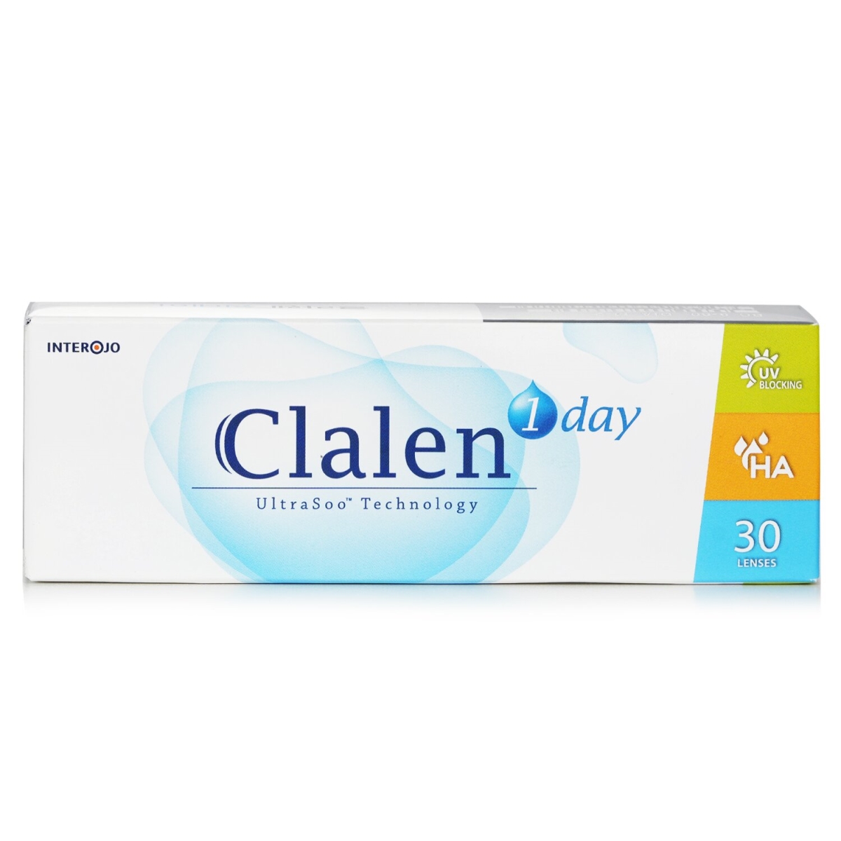 Picture of Clalen 296689 1 Day Ultra - Soo Clear Contact Lenses&#44; Size 1.00 - 30 Piece