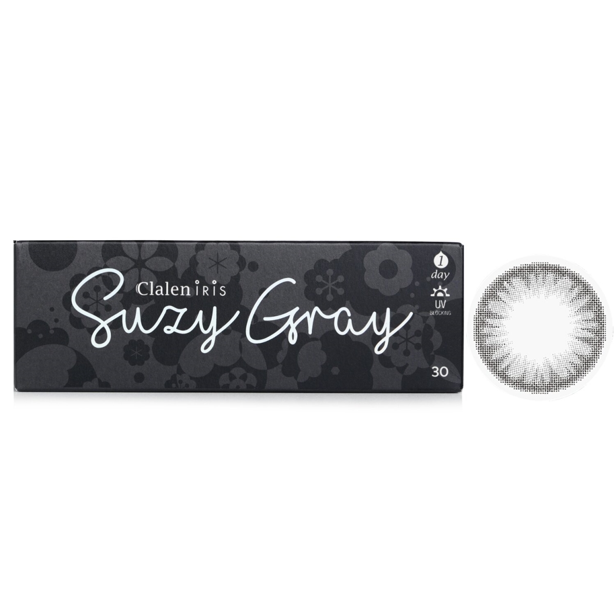 Picture of Clalen 297226 1 Day Iris Suzy Gray Color Contact Lenses&#44; Size - 0.00 - 30 Piece