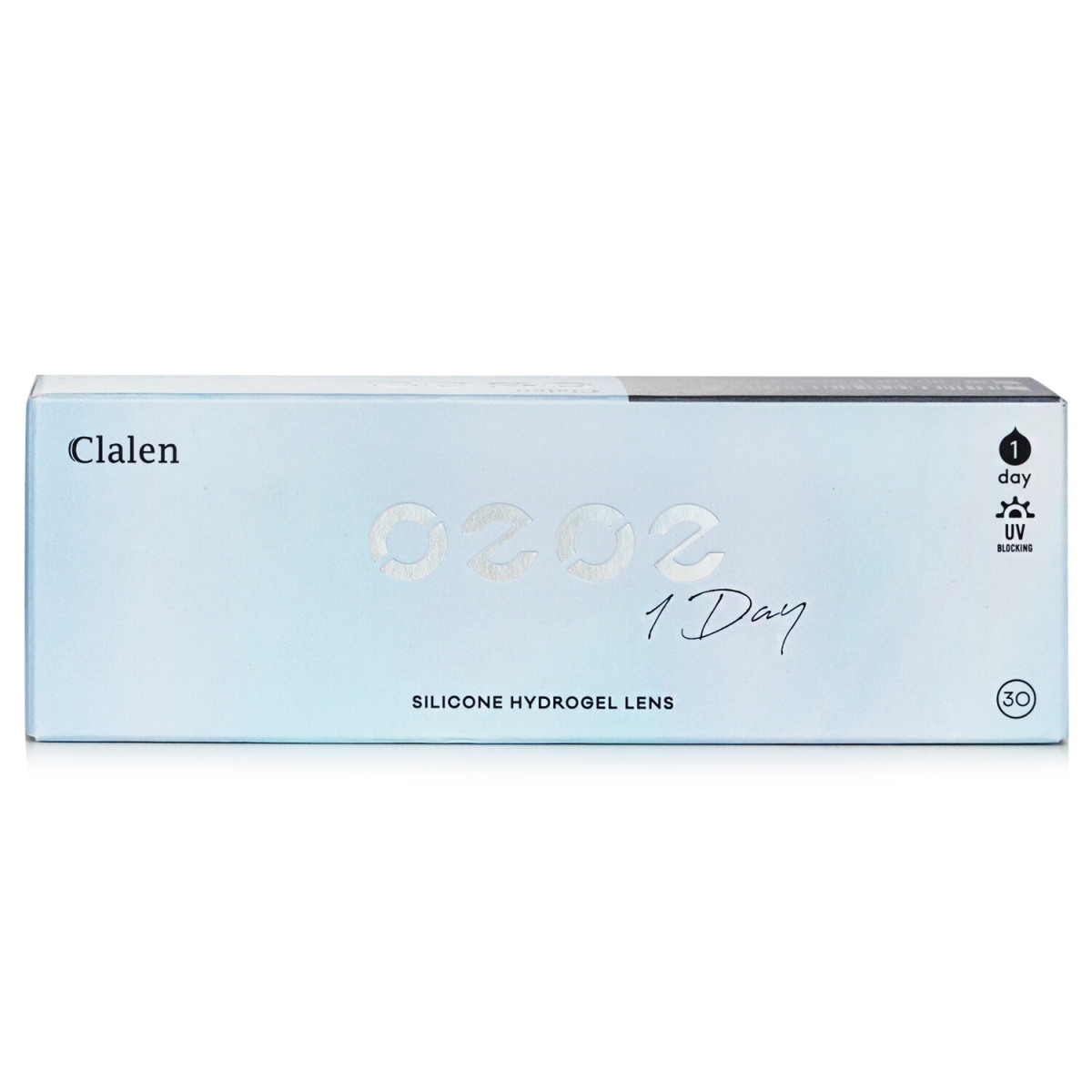 Picture of Clalen 297284 1 Day O2O2 Clear Contact Lenses&#44; Size - 1.00 - 30 Piece