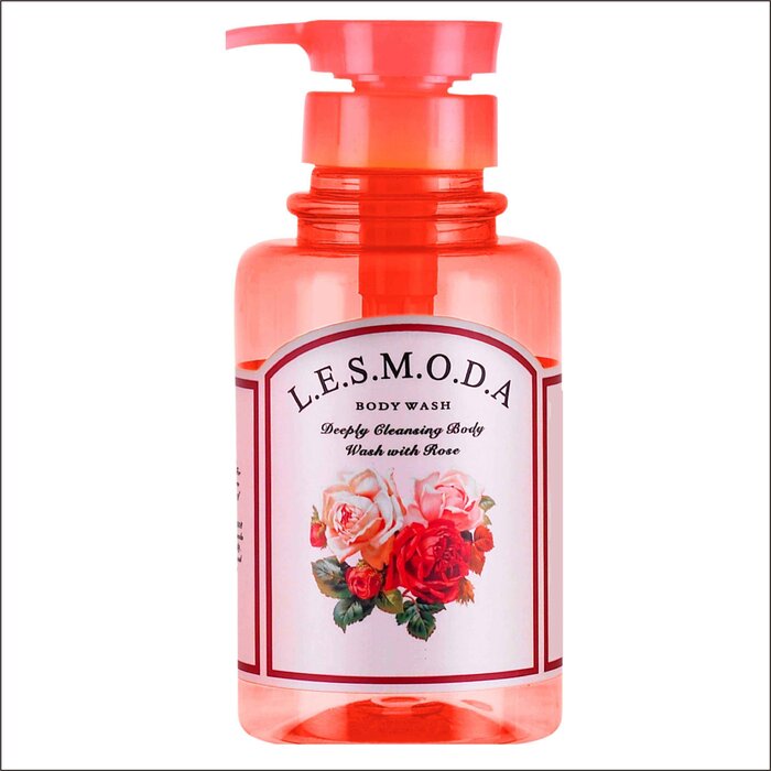 Picture of Lesmoda 306154 838 ml Organic Deeping Cleansing Body Wash with Rose Damascene