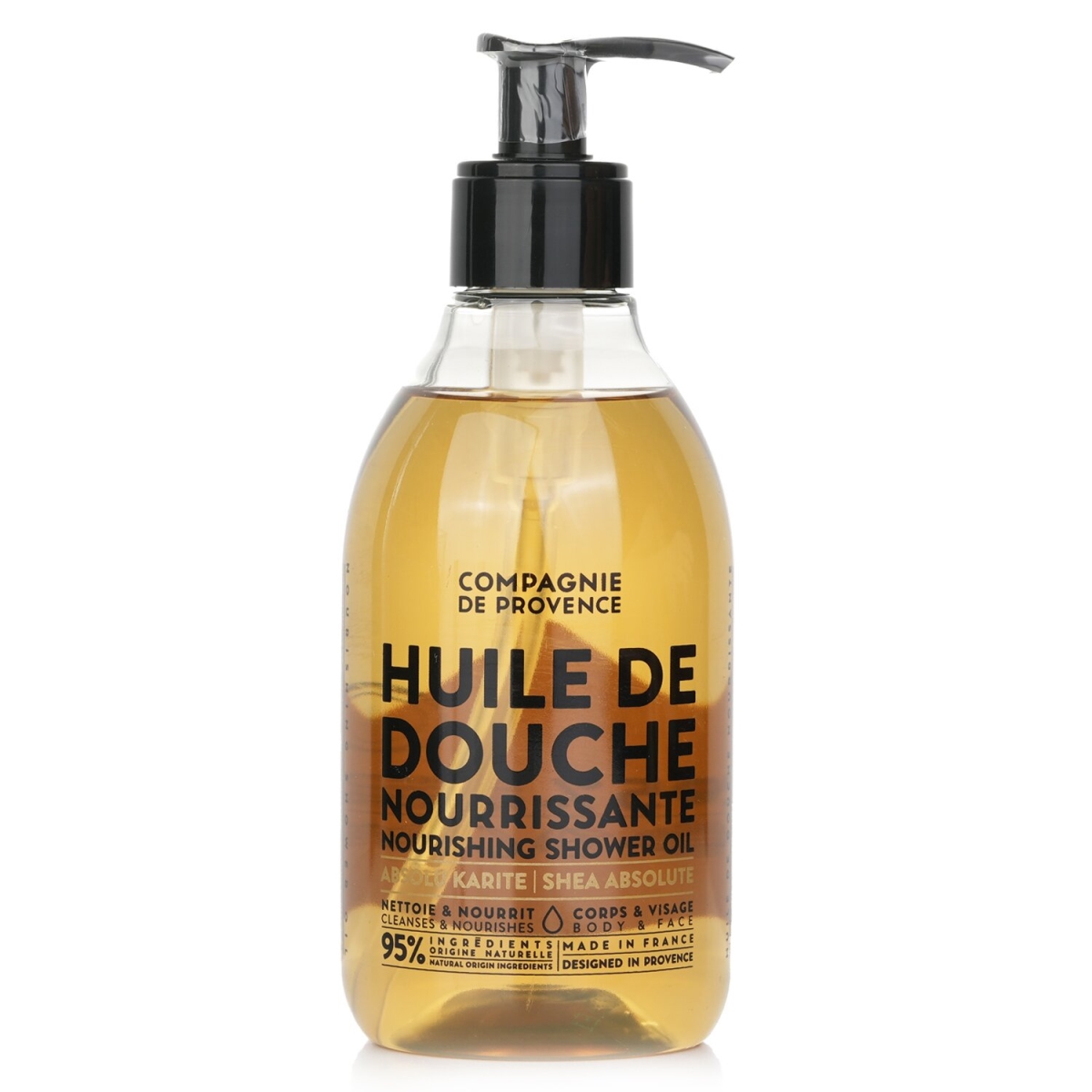 Picture of Compagnie De Provence 309327 300 ml Karite Huile De Douche Nourishing Shower Oil