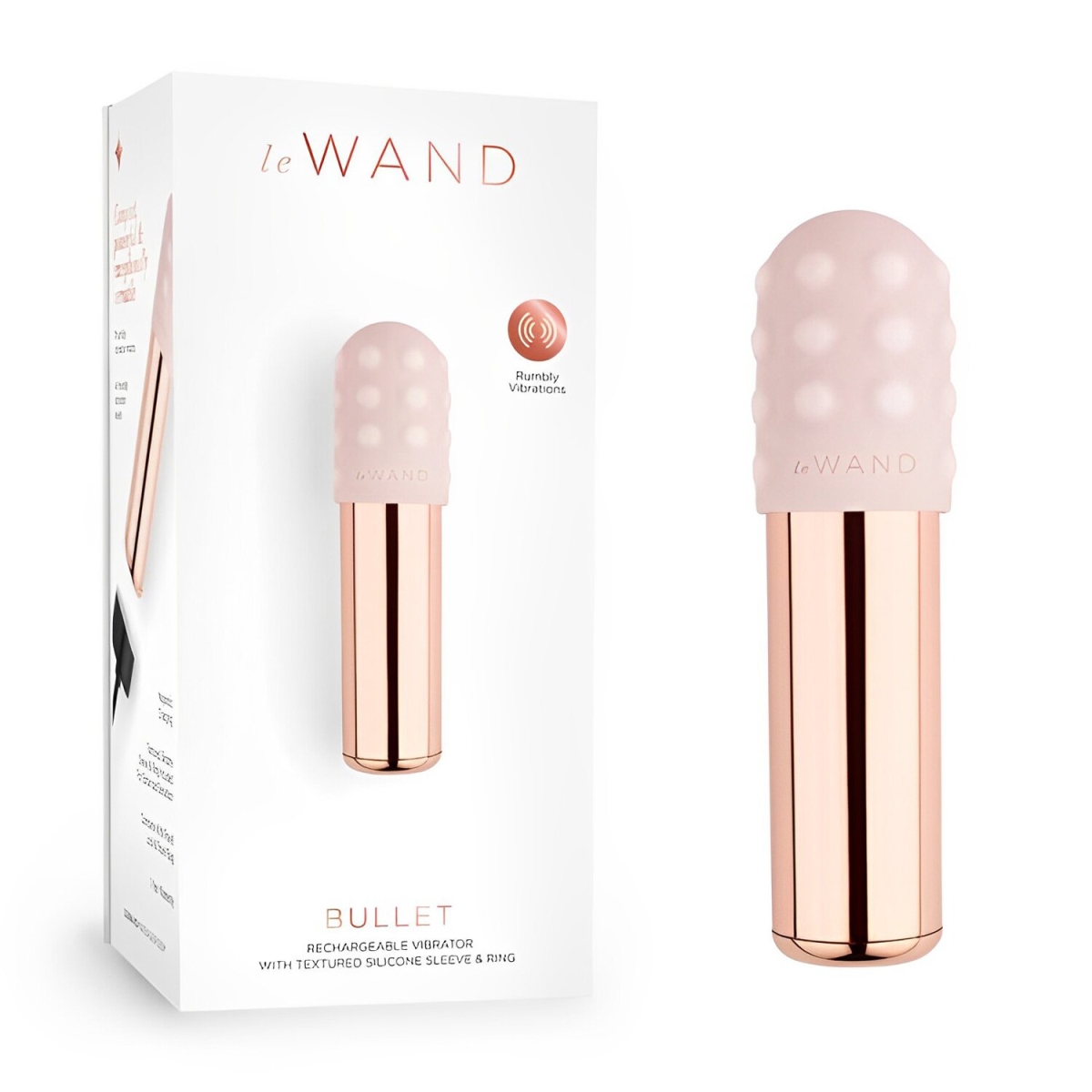 Picture of Lewand 307419 Bullet Vibrator&#44; Rose Gold