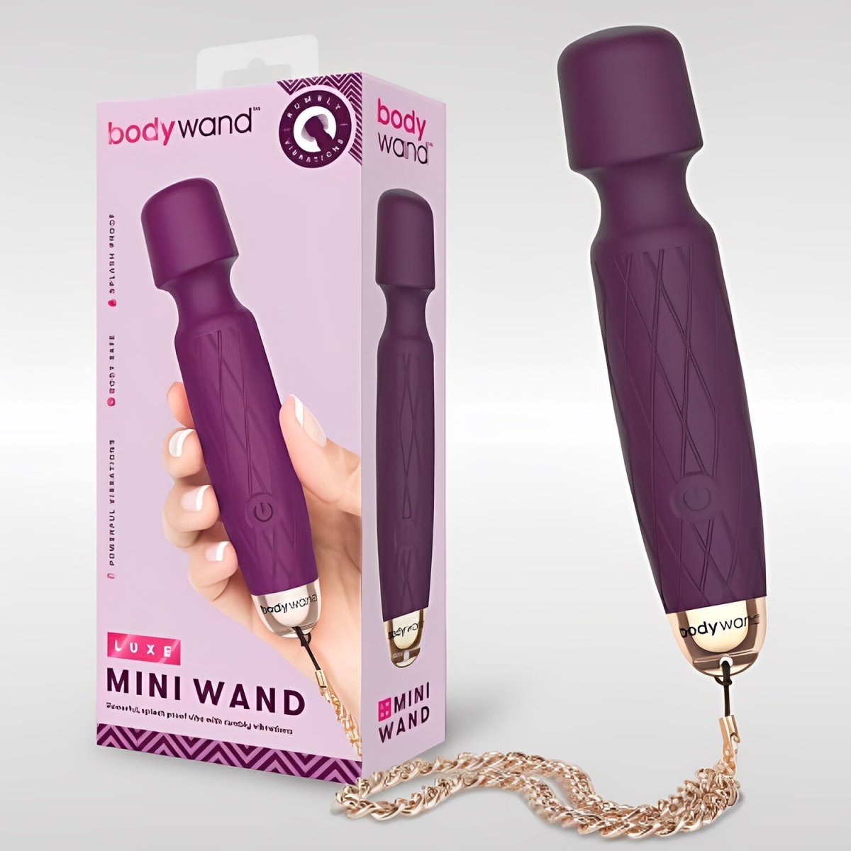 Picture of Body Wand 303533 Luxe Mini USB Massage Stick&#44; Purple