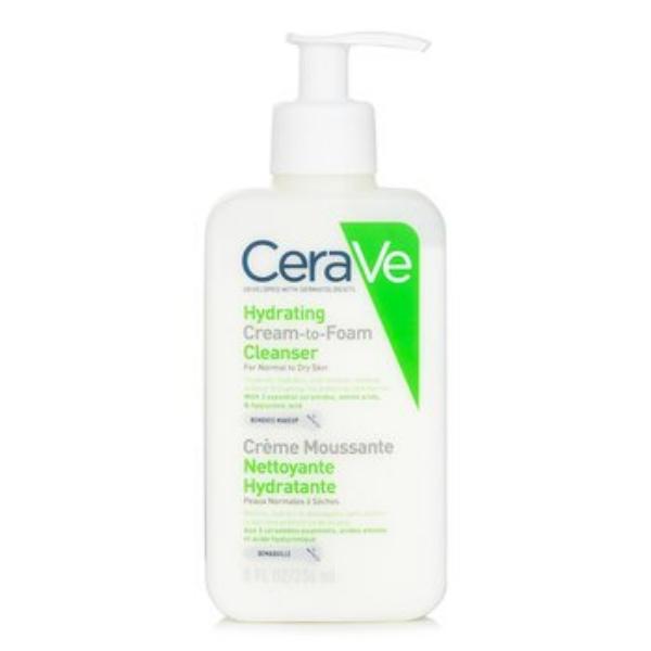 Picture of CeraVe 300059 8 oz Hydrating Cream-to-Foam Cleanser