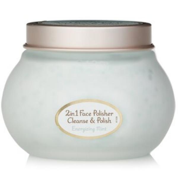 Picture of Sabon 312846 7 oz Energizing Mint 2-in-1 Face Polisher