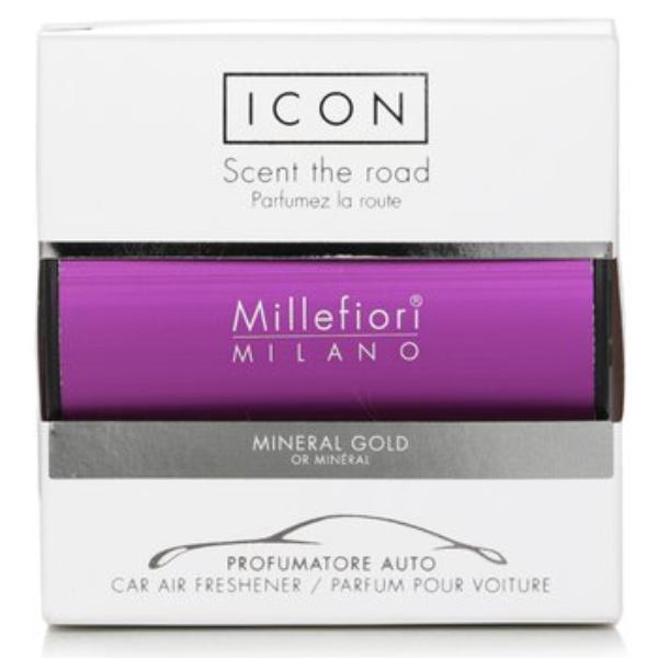 Picture of Millefiori 307539 Icon Classic Purple Car Air Freshener&#44; Mineral Gold