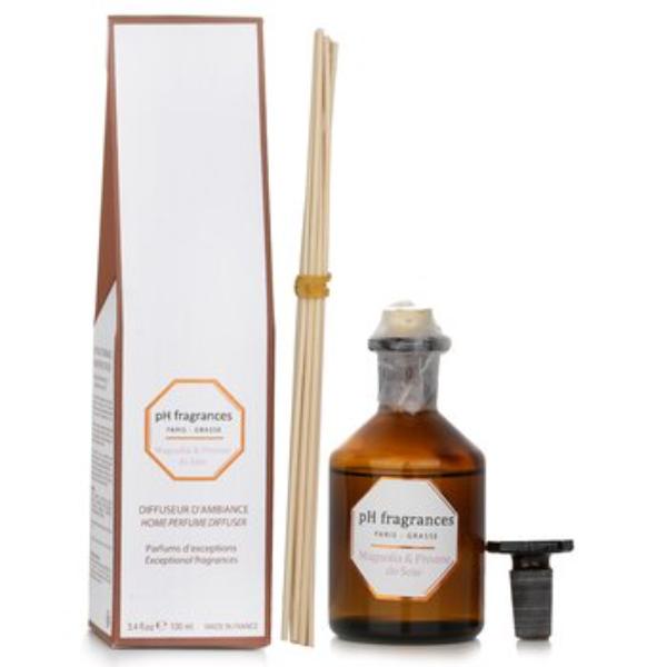 Picture of pH fragrances 325128 3.4 oz Magnolia & Pivoine De Soie Home Perfume Diffuser