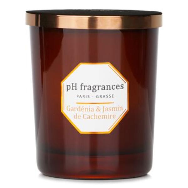 Picture of pH fragrances 325121 6.3 oz Gardenia & Jasmine of Cashmere Scented Candle