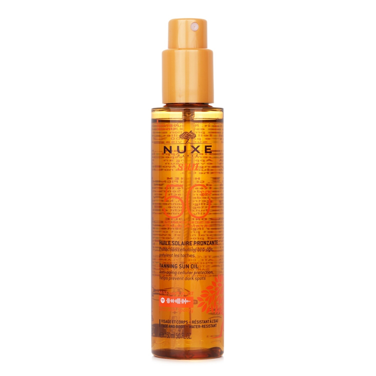 328836 150 ml High Protection SPF50 Sun Tanning Oil for Face & Body