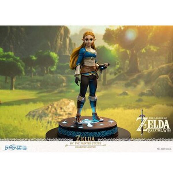 Picture of First 4 Figures 312413 9.5 x 5.6 x 5.6 in. The Legend of Zelda Breath of the Wild Zelda Poster - Collectors Edition