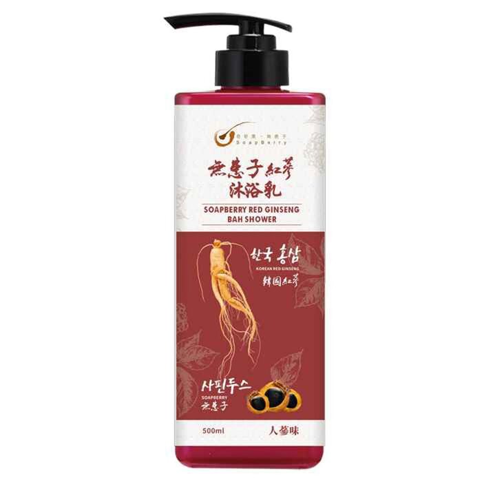 Picture of Soapberry 303126 500 ml Soapberry Red Gingseng Bath Shower