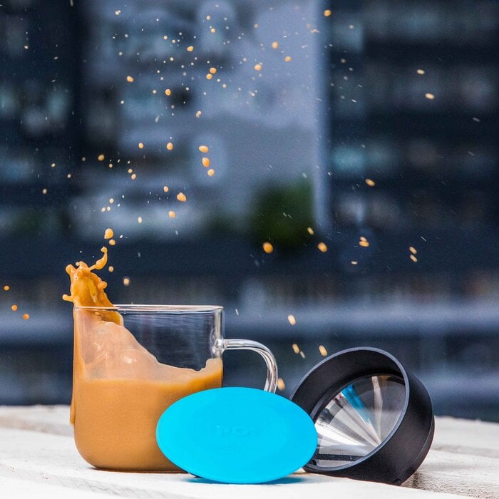 Picture of PO 329300 240 ml Mini Dripper Coffee Mug - Baby Blue