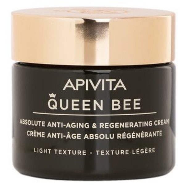 Picture of Apivita 345815 50 ml Queen Bee Absolute Anti Aging & Regenerating Light Texture Face Cream