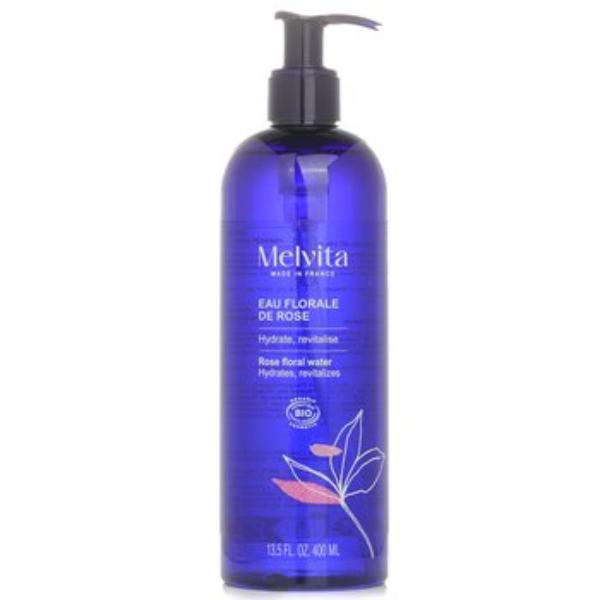 Picture of Melvita 345623 400 ml Eau Florale De Rose Floral Water Pump Bottle for All Skin