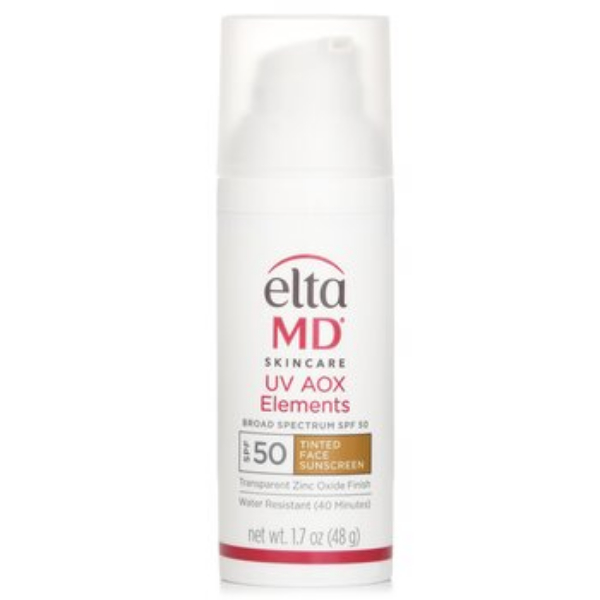 Picture of EltaMD 347243 1.7 oz SPF 50 UV AOX Elements Tinted Mineral Face Sunscreen