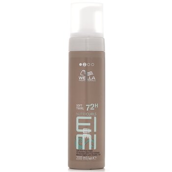 Picture of Wella 351360 6.76 oz Nutri curls EIMI Soft Twirl 72h Anti Frizz Foam
