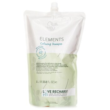 Picture of Wella 351293 33.8 oz Elements Calming Shampoo Refill