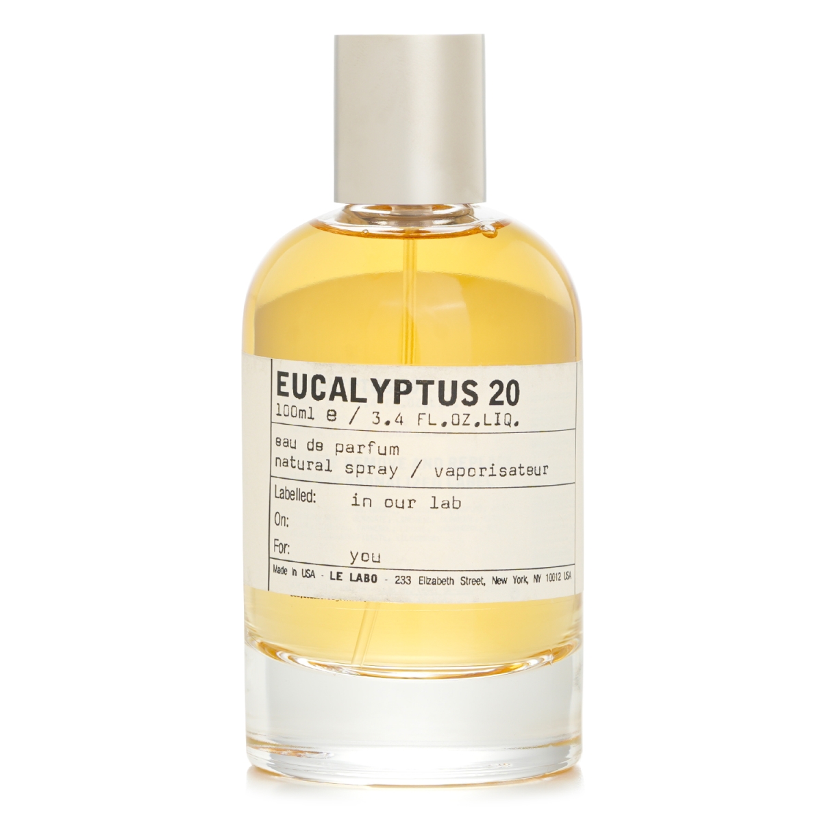363144 3.4 oz Eucalyptus 20 Eau De Parfum Spray for Women