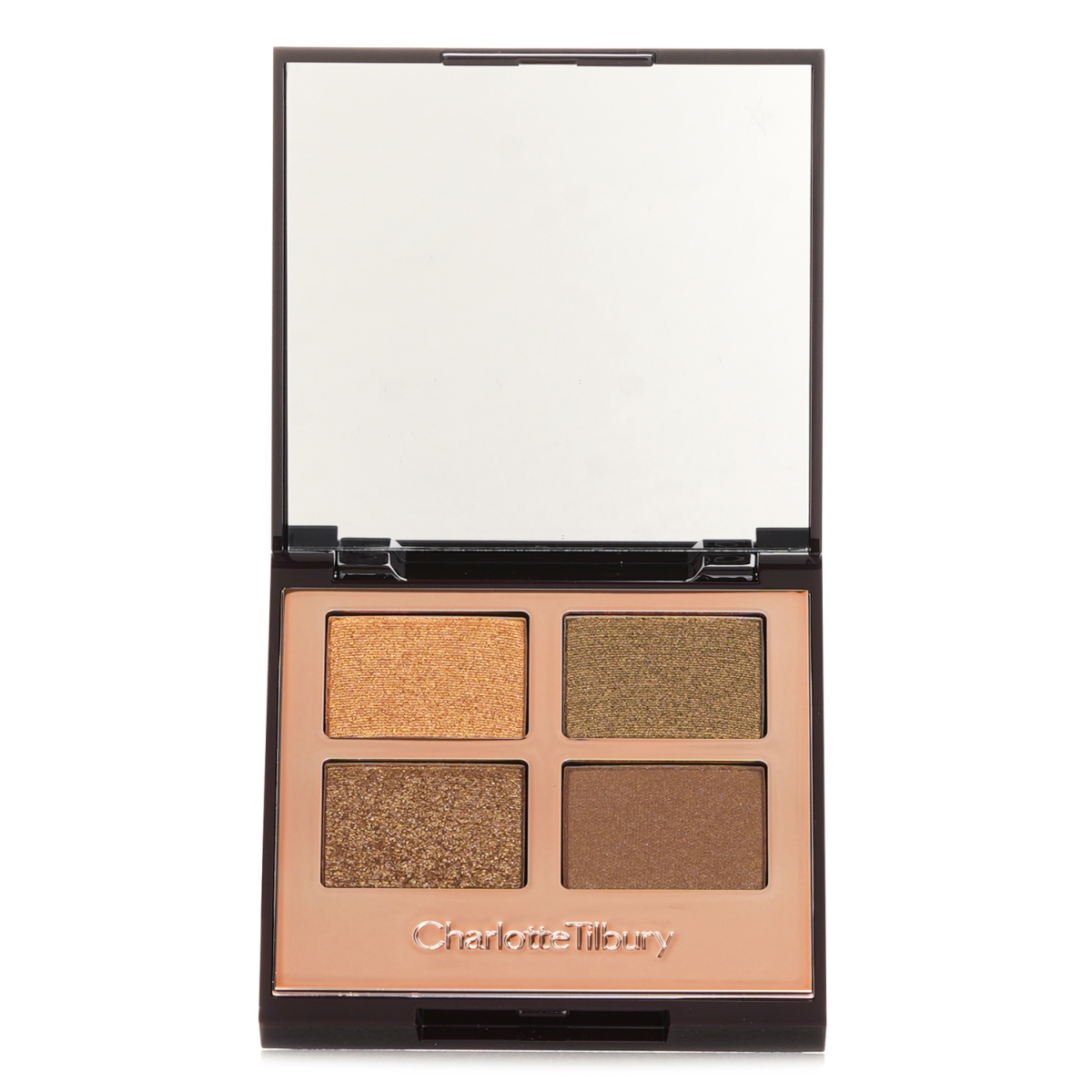 363287 5 g Luxury Palette Colour Coded Eye Shadows, Brown & Green - No.The Rebel