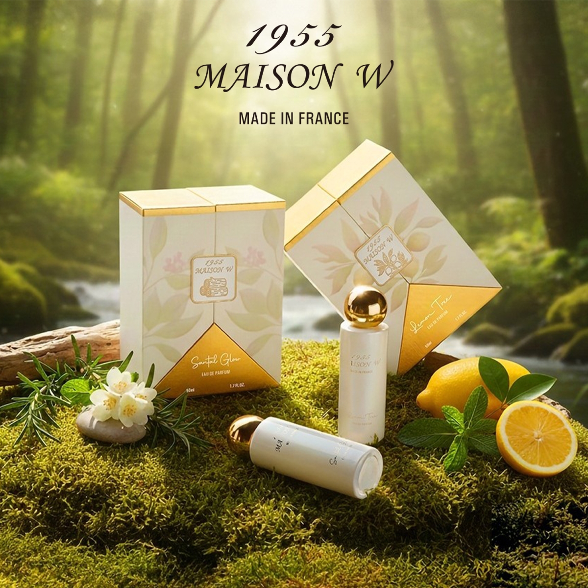 364699 50 ml Womens 1955  Eau De Parfum - Lemon Tree & Santal Glow