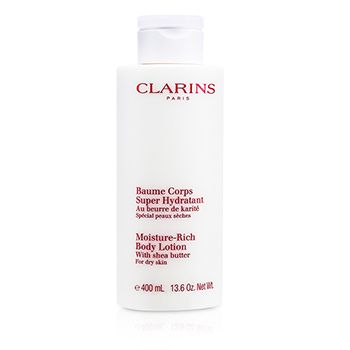 Picture of Clarins 49330 14 oz New Moisture Rich Body Lotion for Dry Skin&#44; Super Size