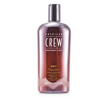 Picture of American Crew 142463 15.2 oz Men Classic 3-in-1 Shampoo, Conditioner & Body Wash