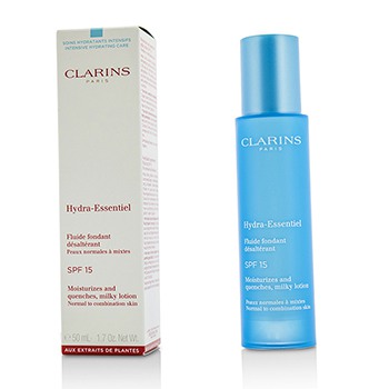 Picture of Clarins 210971 1.7 oz Hydra-Essentiel Moisturizes & Quenches Milky Lotion SPF 15