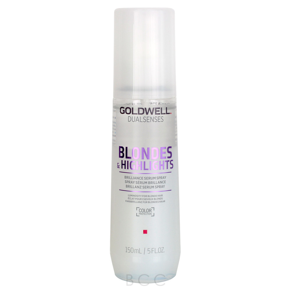 Picture of Goldwell 215438 5 oz Dual Senses Blondes & Highlights Brilliance Serum Spray