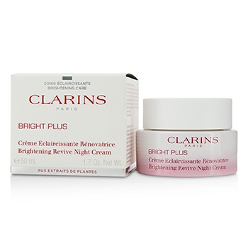 Picture of Clarins 217239 1.7 oz Bright Plus Brightening Revive Night Cream
