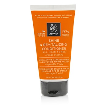 Picture of Apivita 218823 5.29 oz Shine & Revitalizing Conditioner with Orange & Honey for All Hair Types