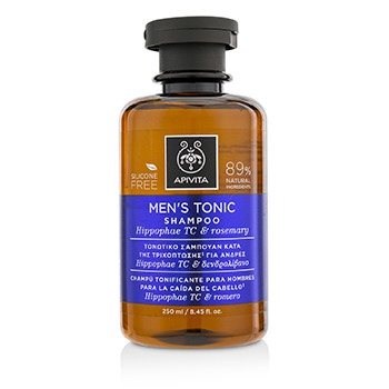 Picture of Apivita 218801 8.45 oz Mens Tonic Shampoo with Hippophae TC & Rosemary for Thinning Hair