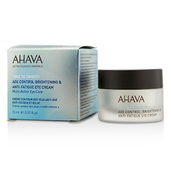 Picture of AHAVA 218876 0.51 oz Time to Smooth Age Control Brightening & Anti-Fatigue Eye Cream