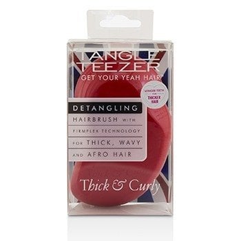 Picture of Tangle Teezer 222885 Thick & Curly Detangling Hair Brush&#44; Salsa Red