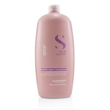 Picture of AlfaParf 222725 1000 ml & 33.8 oz Semi Di Lino Moisture Nutritive Leave-in Dry Hair Conditioner