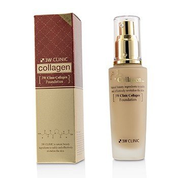 Picture of 3W Clinic 222823 50 ml & 1.67 oz Collagen Foundation - 23&#44; Natural Beige
