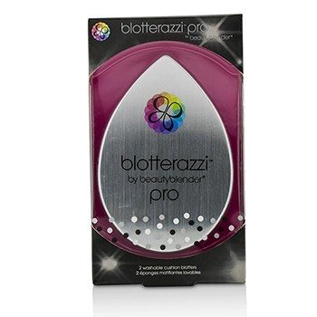 Picture of BeautyBlender 211019 2 Piece Blotterazzi - 2x Washable Oil Blotting Sponges - Pro Black