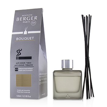 229809 4.2 oz Fresh & Aromatic Functional Cube Scented Bouquet - Neturalize Tobacco Smells N2 -  Lampe Berger