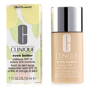 231103 1 oz Dry Combination to Combination Oily Even Better Makeup SPF15 - CN 0.75 Custard -  Clinique