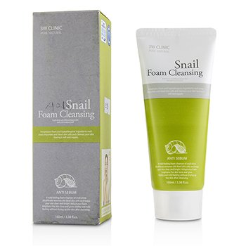 Picture of 3W Clinic 228270 3.38 oz Snail Foam Cleansing Cleanser