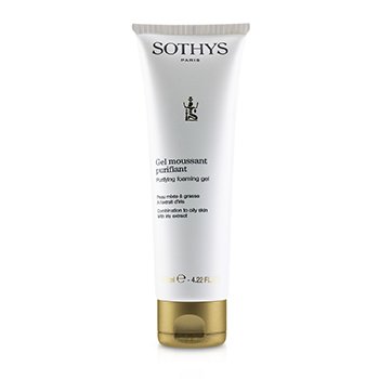 Picture of Sothys 237544 4.2 oz Purifying Foaming Gel for Combination to Oily Skin with Iris Extract